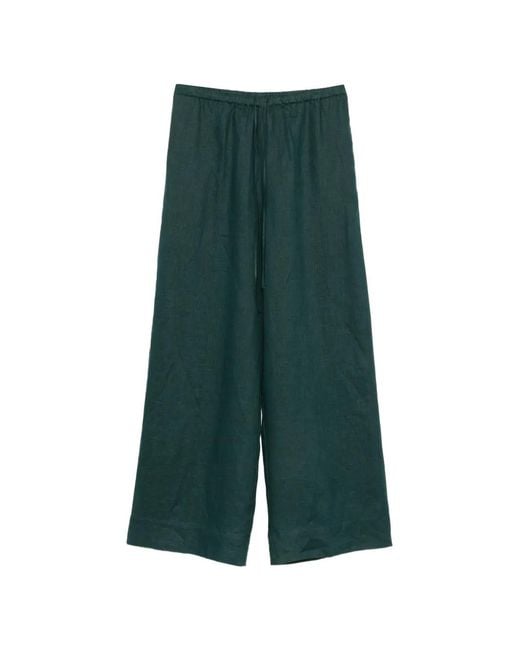 Liviana Conti Green Donna Drawstring Pants
