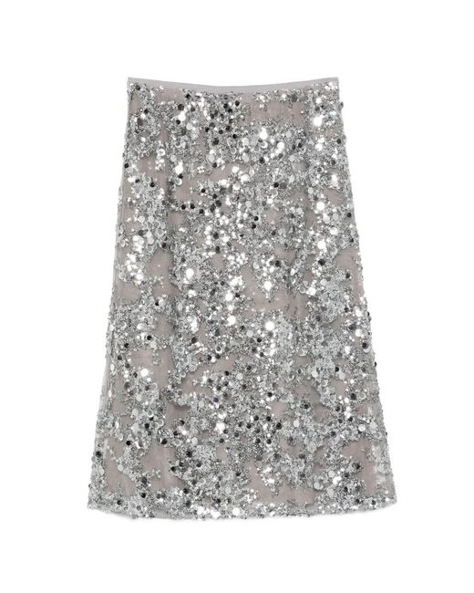 Baum und Pferdgarten Gray Shania Sequin Embellished Skirt