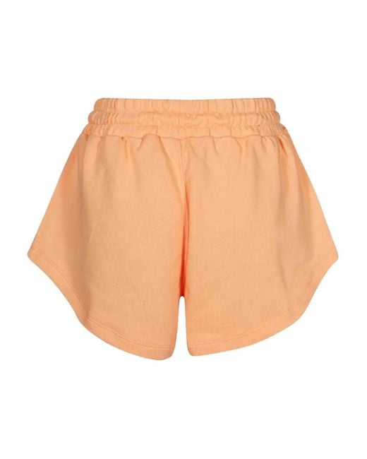 MSGM White Short À Patch Logo
