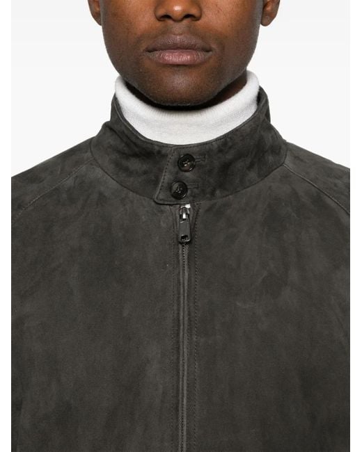Chaqueta G9 Harrington Con Paneles Baracuta de hombre de color Gray