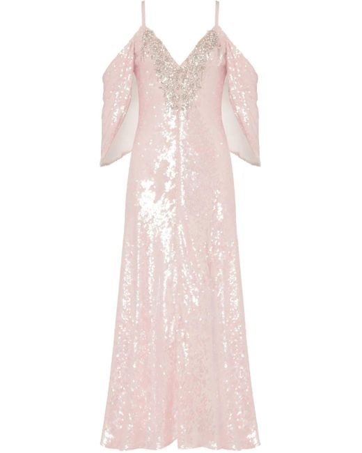 Temperley London Pink Salma Gown