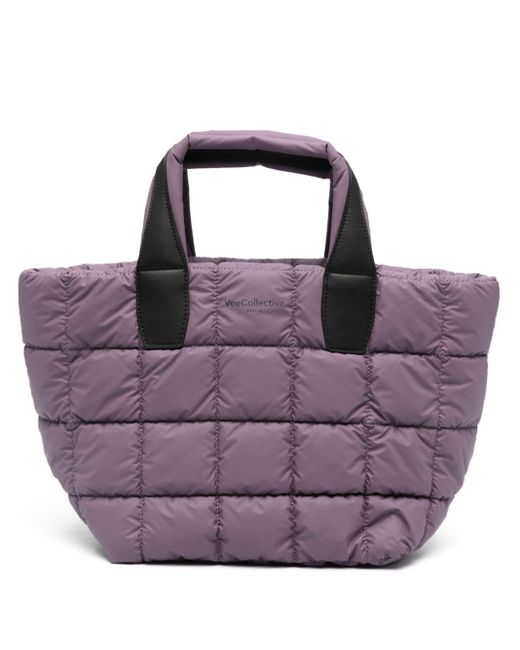 VEE COLLECTIVE Purple Small Porter Tote Bag