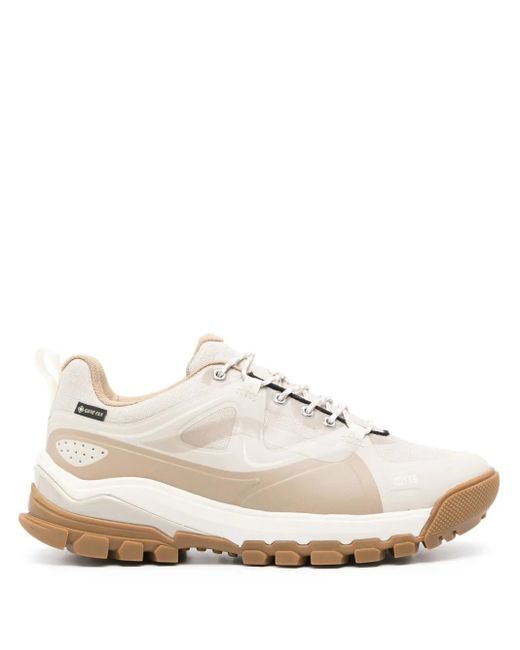 Vans White Panelled-Design Sneakers