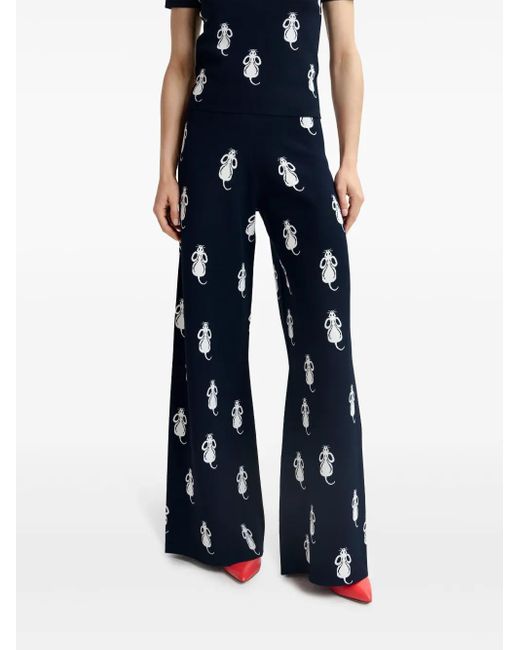 Essentiel Antwerp Blue Halibi Knitted Trousers