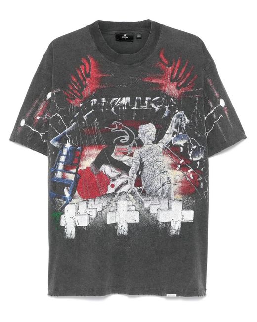 Represent Gray Mlm4354 Master Of Puppets Tee Vtg for men