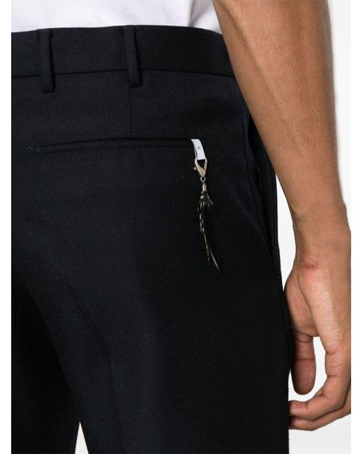 Pantaloni affusolati di PT Torino in Black da Uomo