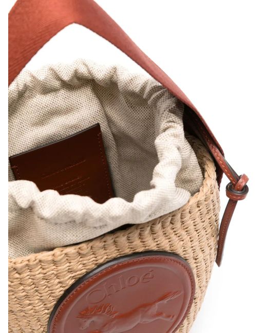 Chloé ホースメダル バケットバッグ S Pink
