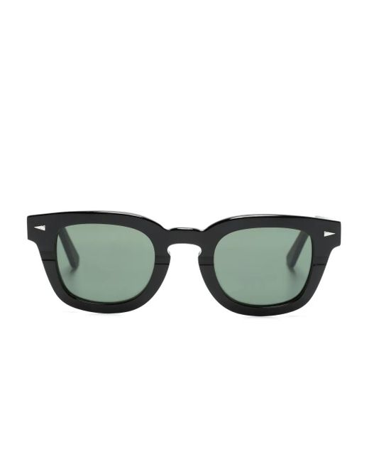 Ahlem Green Champ De Mars Square-Frame Glasses