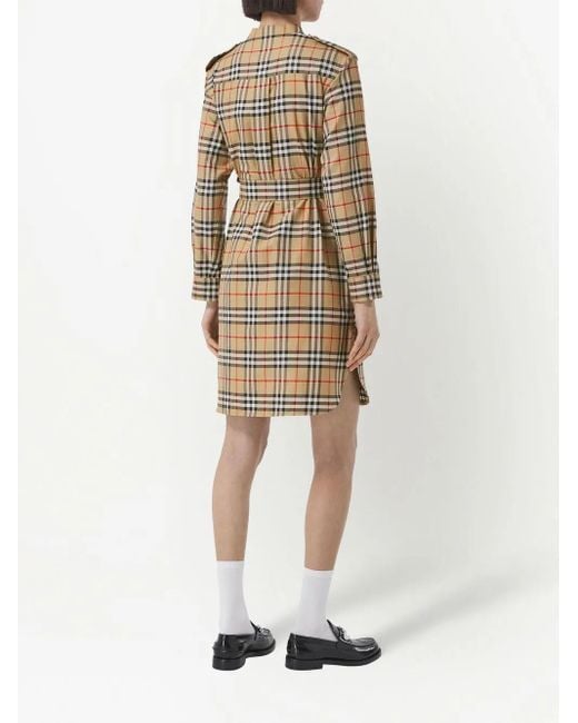 Chemisier Vintage Check di Burberry in Multicolor