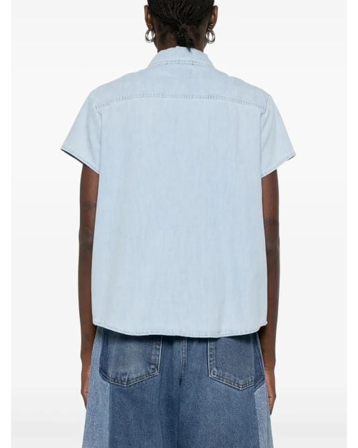 A.P.C. Marina Blouse in het Blue