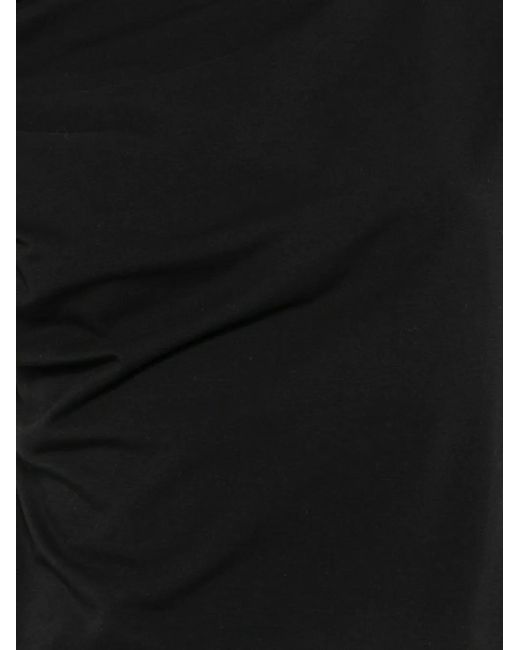 Alpha Studio Black Asymmetric Top