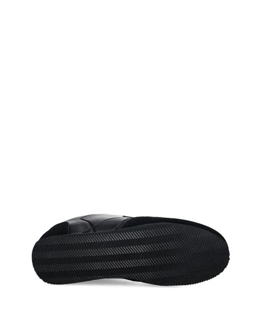 Guess Black Olmo Lace-Up Sneakers for men