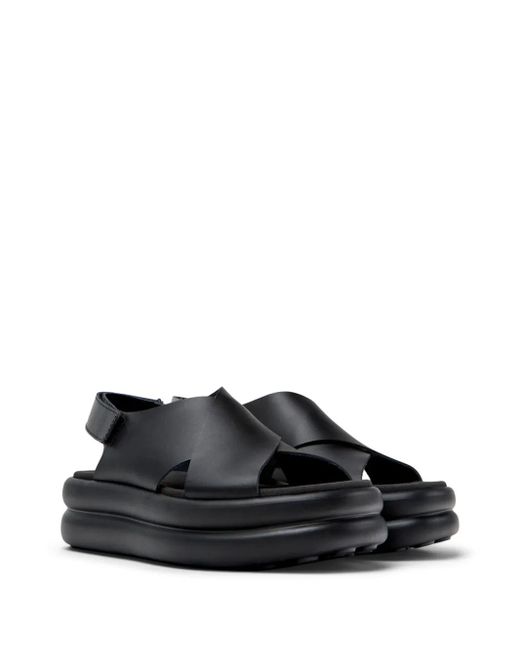 Camper Black Pelotas Flota Up Sandals