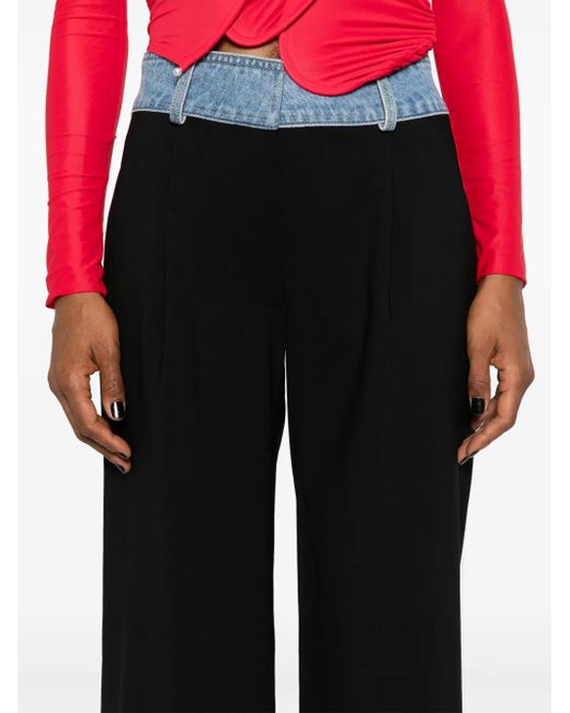 Pantalon Ample Deconstruct Christopher Esber en coloris Black