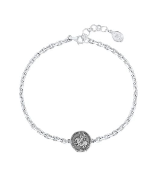 Bracelet À Breloques Dower & Hall pour homme en coloris White