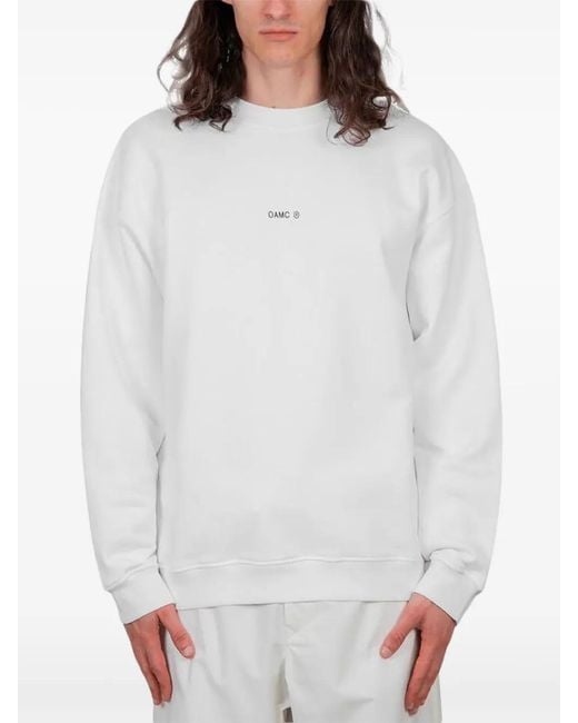 Sudadera De Algodón OAMC de hombre de color White