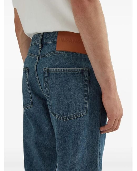 Vaqueros rectos Jil Sander de hombre de color Blue