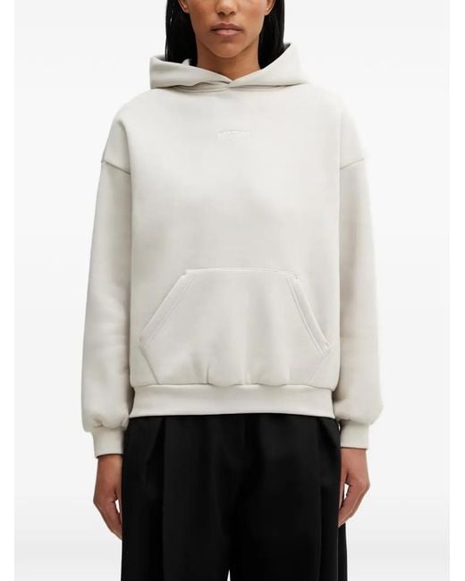 WRSTBHVR White Garm V5 Logo-Embroidered Hoodie
