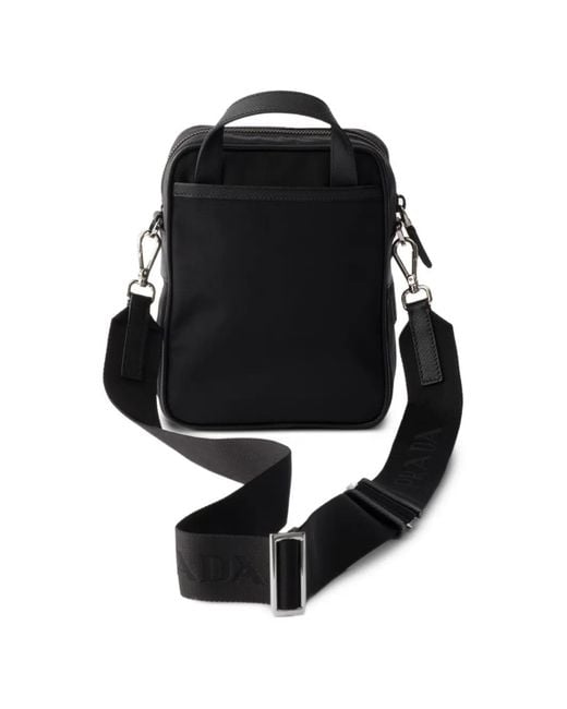 Borsa A Spalla di Prada in Black da Uomo