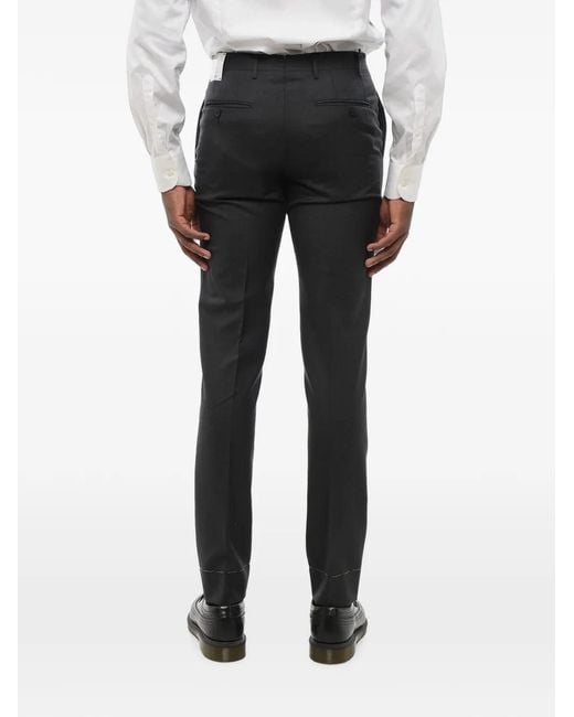 Corneliani Black Academy Trousers for men