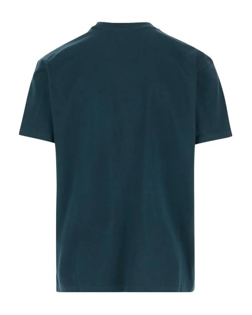 Carhartt Blue 'Deep Lagoon' T-Shirt for men