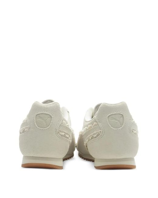 PUMA White Arizona Lace Sneakers