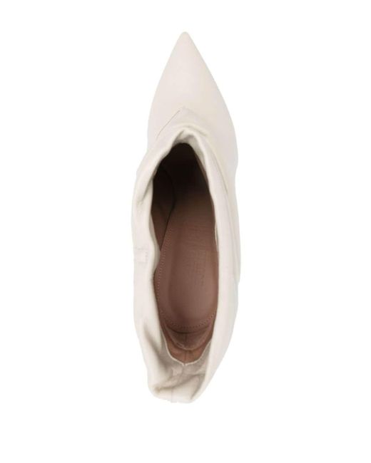 X Malone Souliers Francesca 100mm boots di Philosophy Di Lorenzo Serafini in White