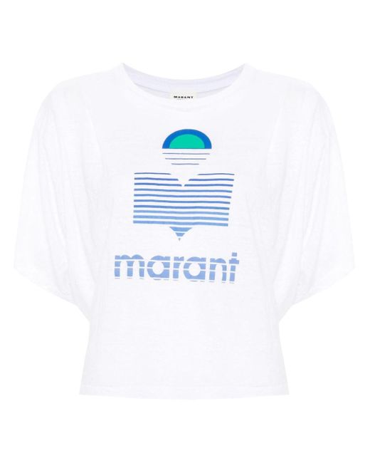 Isabel Marant White Kyanza T-Shirt