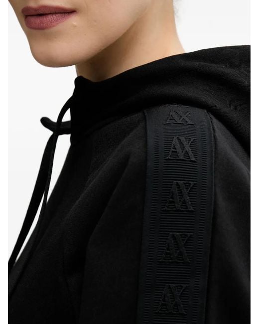 ARMANI EXCHANGE レグランスリーブ パーカー Black