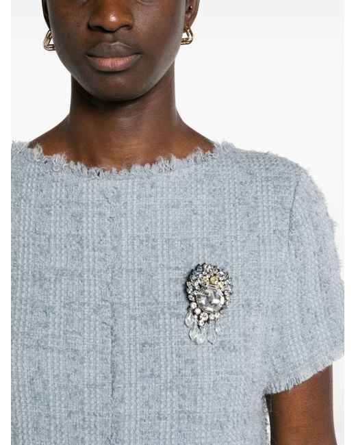 Gucci Mini-jurk Met Ceintuur in het Gray