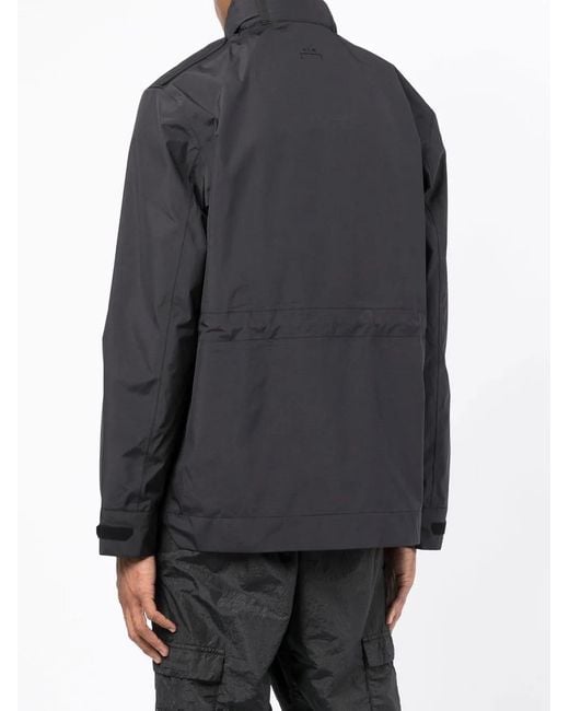 A_COLD_WALL* Black Technical M65 Logo-Patch Windbreaker for men