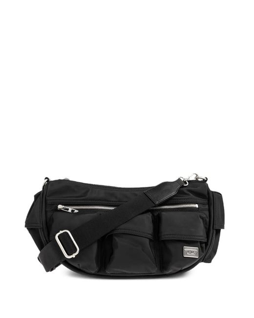 DIESEL Black Multi-Pkts Shoulder Bag