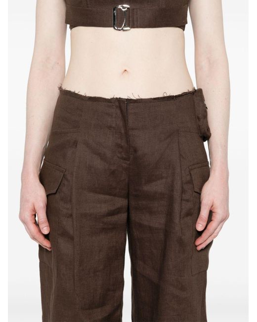 Pantaloni Pimmy 2.4 di MANURI in Brown