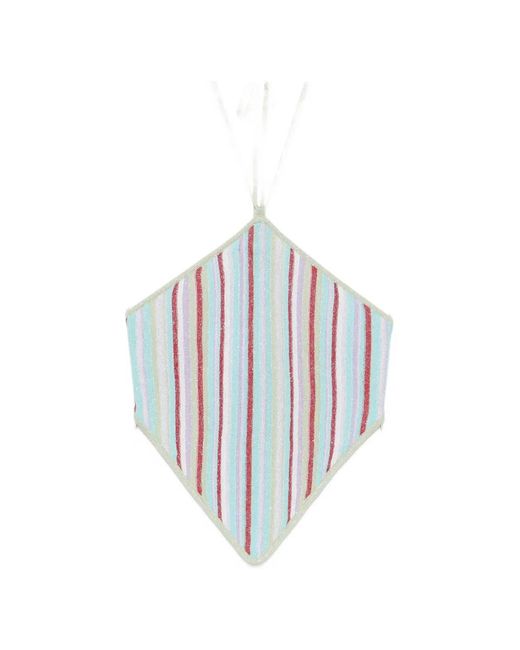 Asta Resort White Marielle Striped Halterneck Top