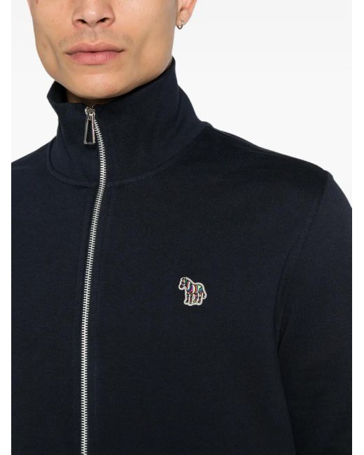 Sweat Zippé À Patch Zebra Paul Smith pour homme en coloris Blue