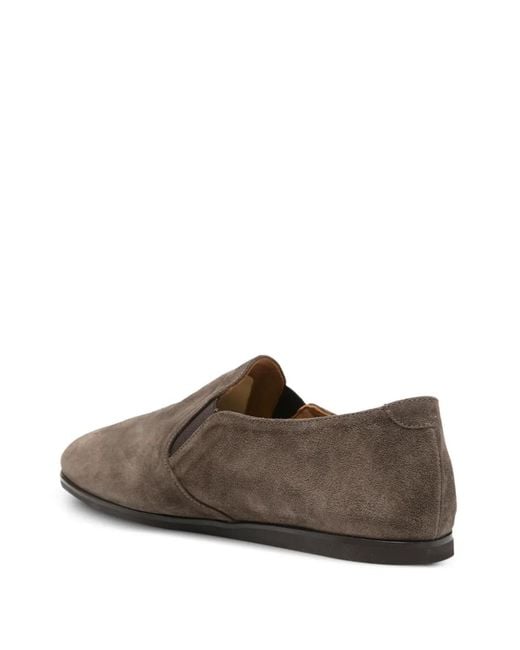 Common Projects Brown Round-Toe Loafers for men