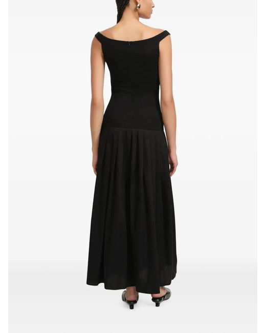 MARCELLA Black Robe Longue Selene