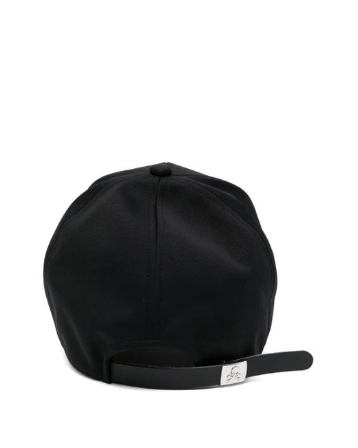 Mastermind Japan Black Logo-Embroidered Cap for men
