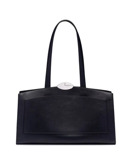 Benedetta Bruzziches Blue Serena Top Handle Tote Bag