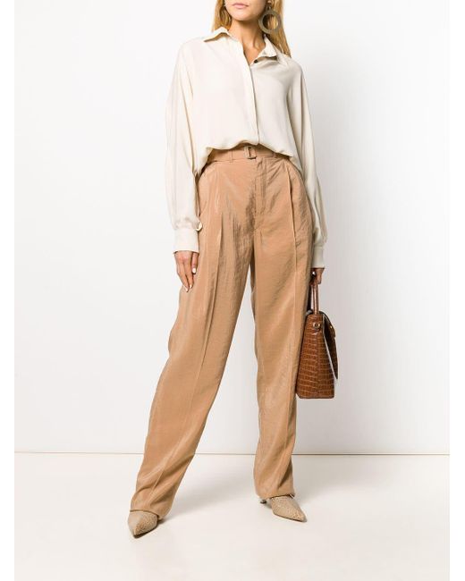 lemaire silk pants