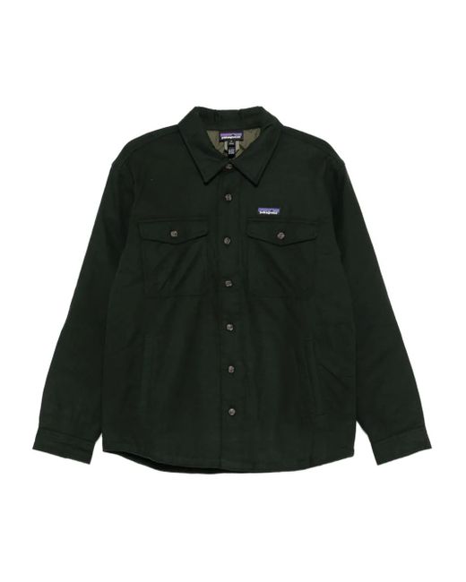 Patagonia Black Button-Front Flap-Pocket Shirt for men