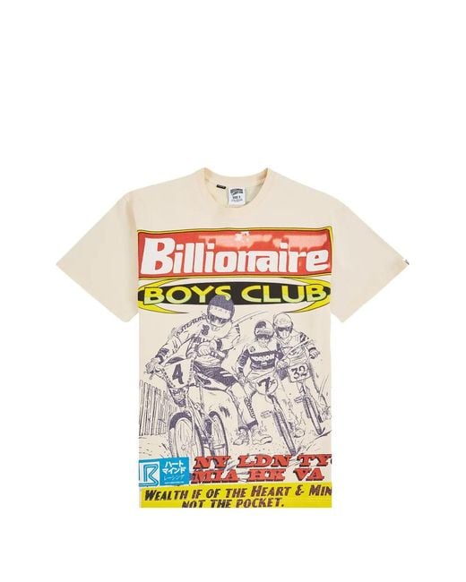 BBCICECREAM White Teleport Graphic-Print T-Shirt for men