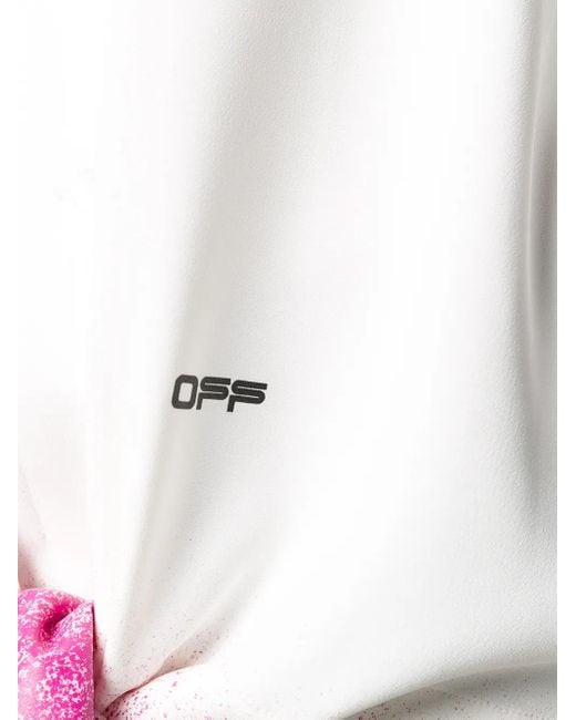 Off-White c/o Virgil Abloh Multicolor Paint Splatter Shirt