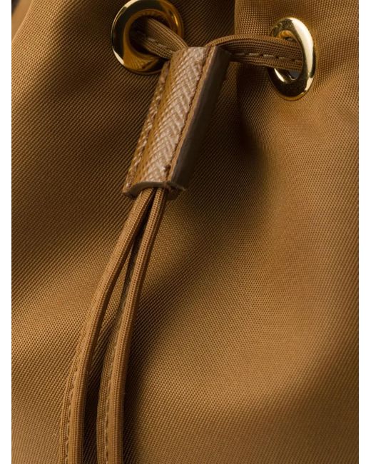 Prada Re-Edition 1978 Mini-Shopper in het Brown