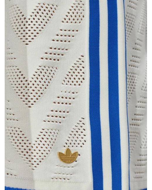 Adidas Firebird Mini-Shorts in het Blue
