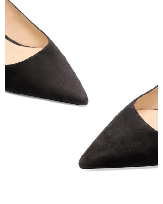 Stuart Weitzman Black 50Mm Stuart Sculpt Pointed-Toe Pumps