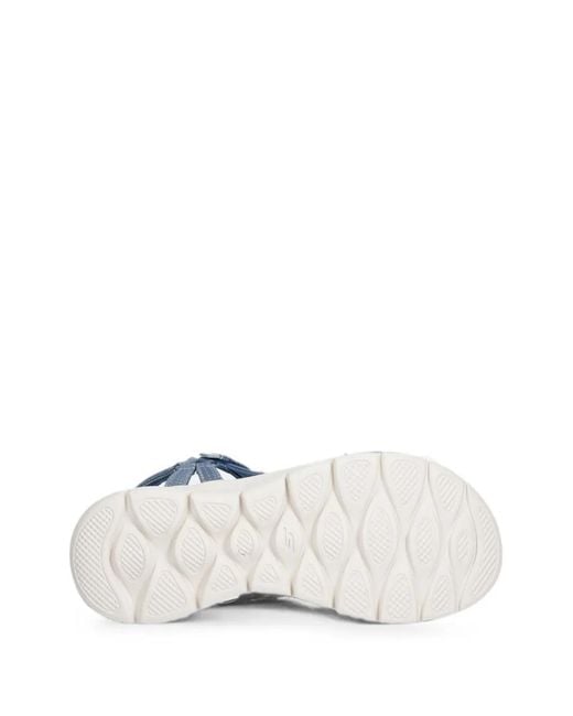 Skechers Blue Gowalk Touch-Strap Sandals