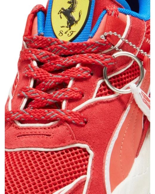 Sneakers Rs Track X Ferrari X Joshua Vides di PUMA in Red da Uomo