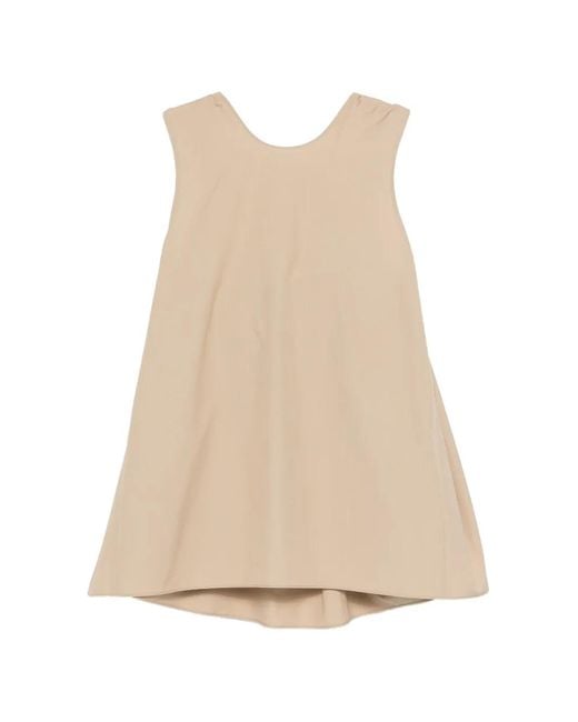 Carven Natural A-Line Trapeze Top
