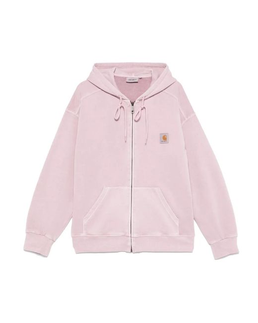 メンズ Carhartt Nelson パーカー Pink